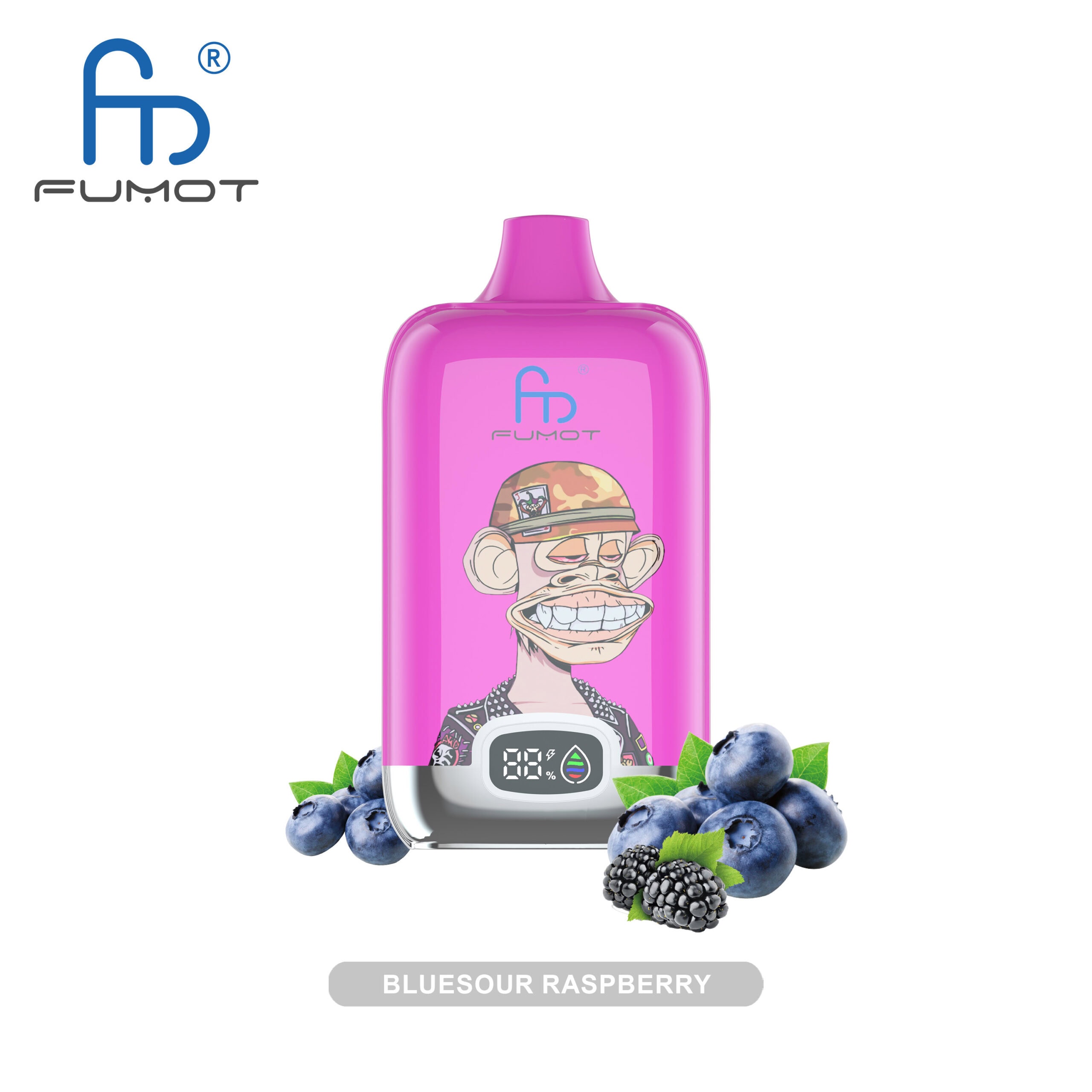 Fumot Digital Box 12000 Blue Sour Raspberry