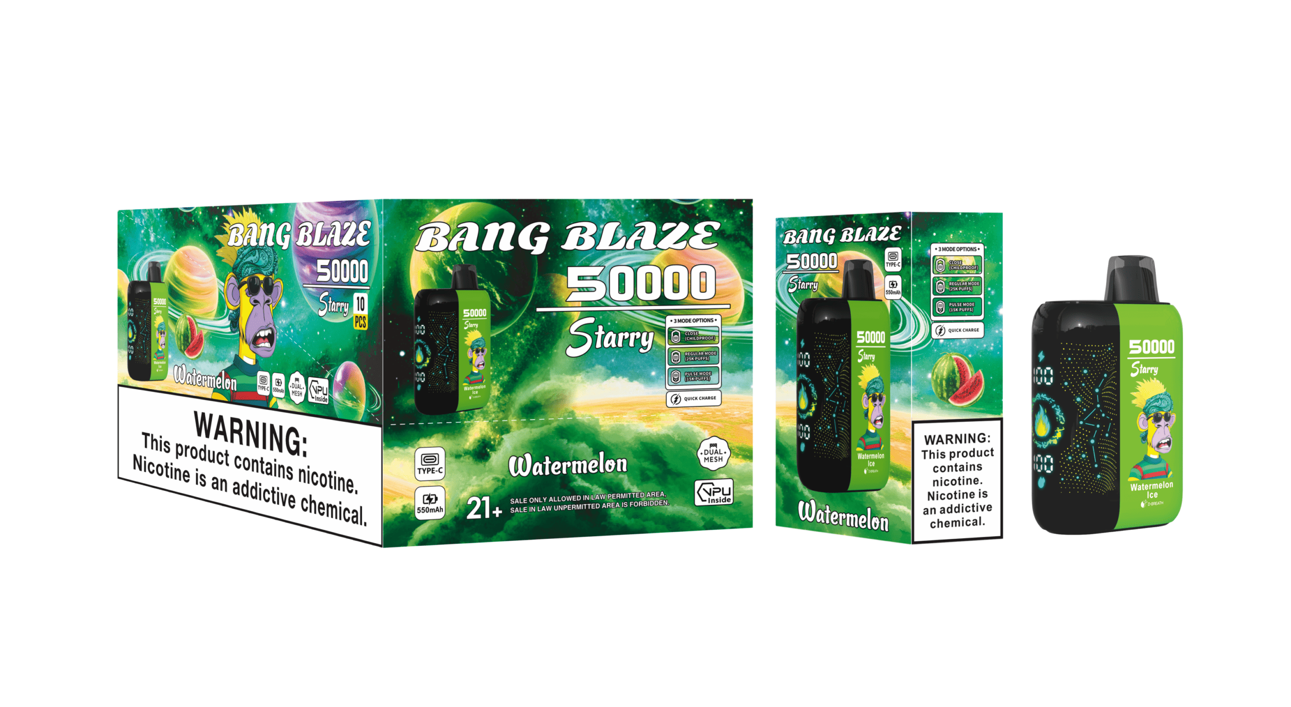 Bang Blaze 50000 Watermelon – Bild 2