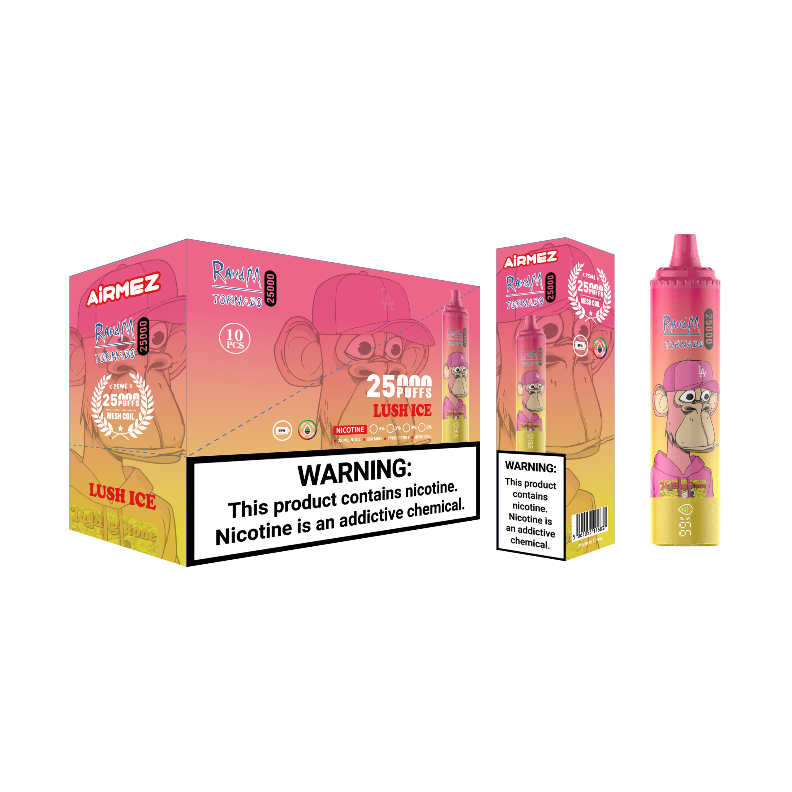 Airmez Tornado 25000 Lush Ice – Bild 2