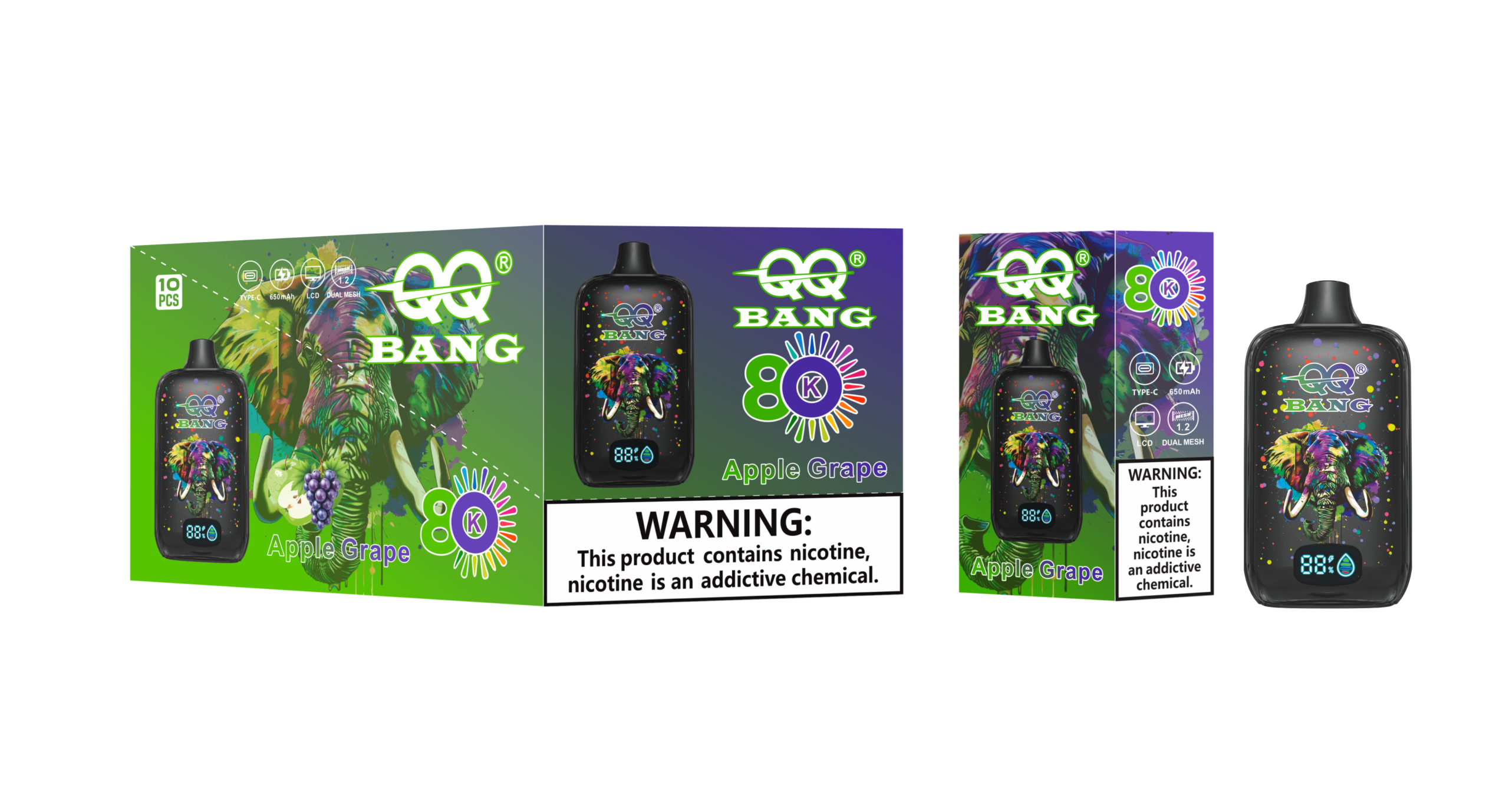 QQ Bang 80K Apple Grape - Image 2