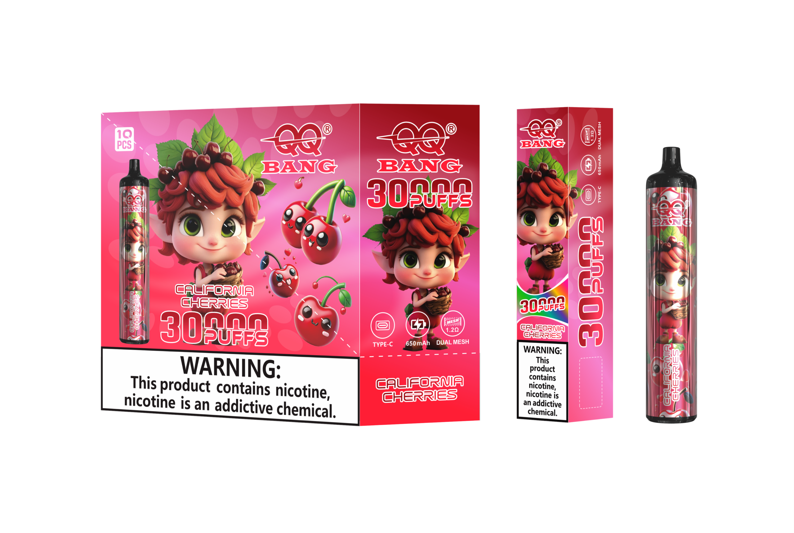 QQ Bang 30K California Cherry - Image 2