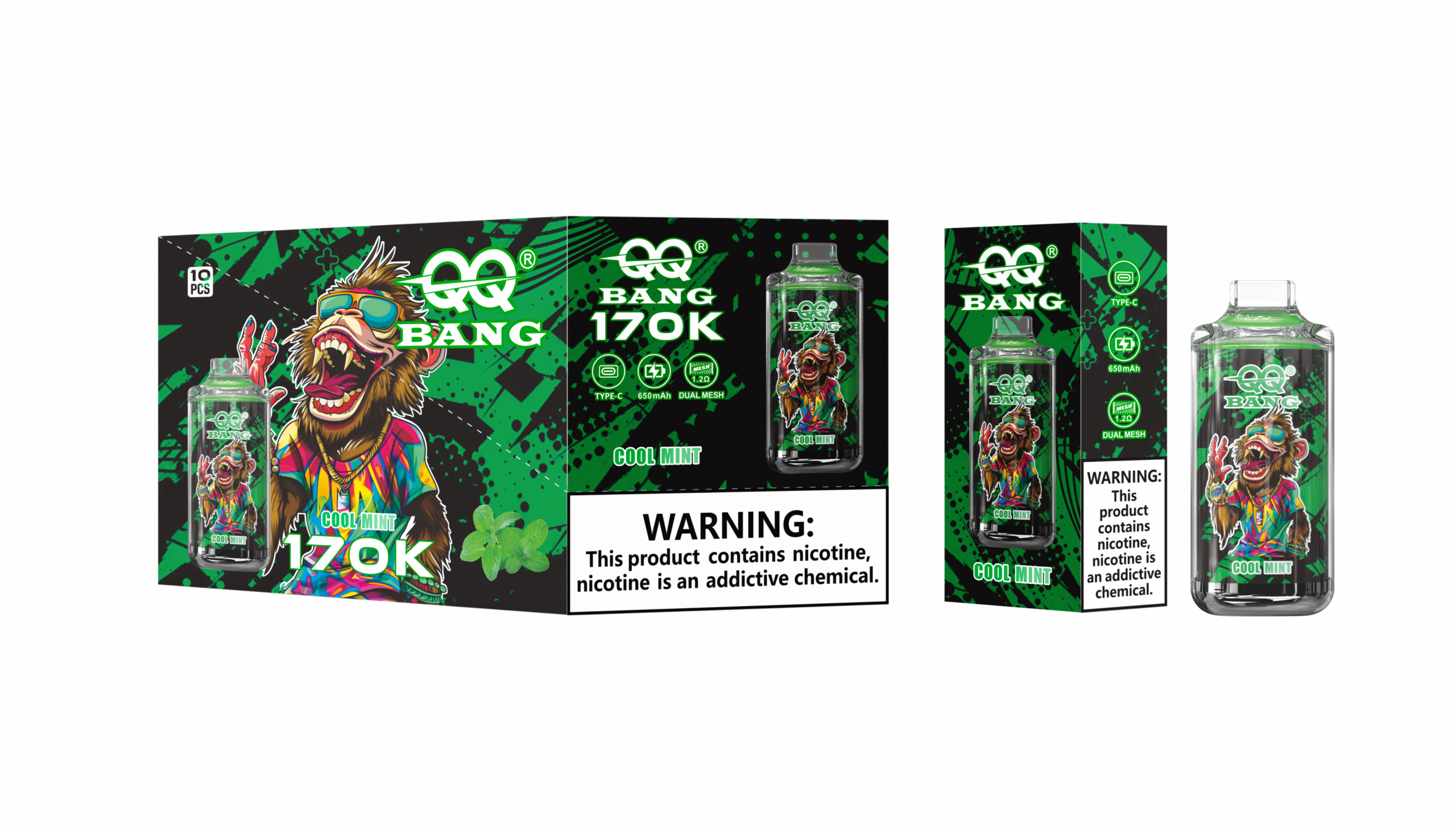 QQ Bang 170K Cool Mint – Bild 2