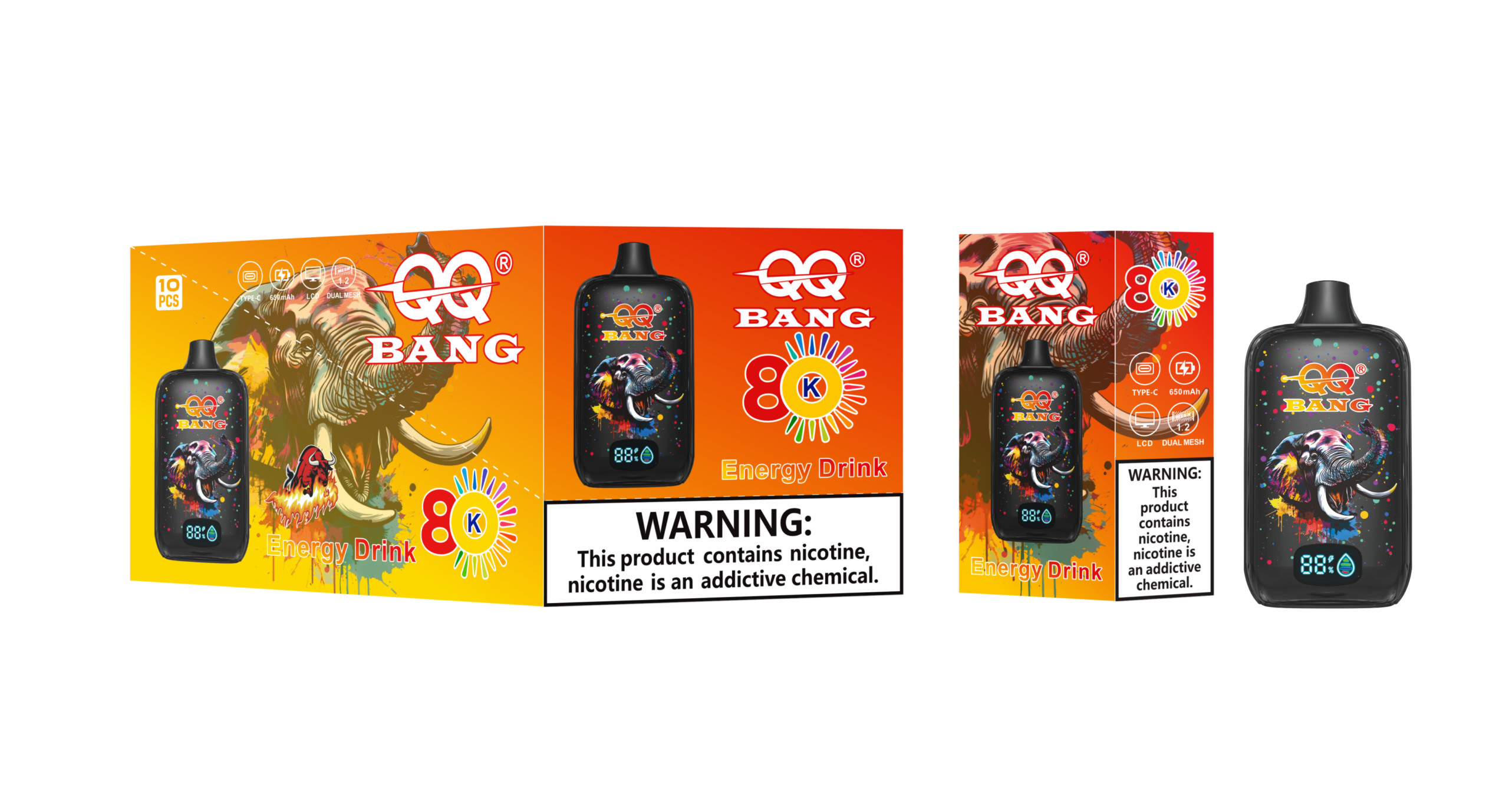 QQ Bang 80K Energy Drink - Image 2