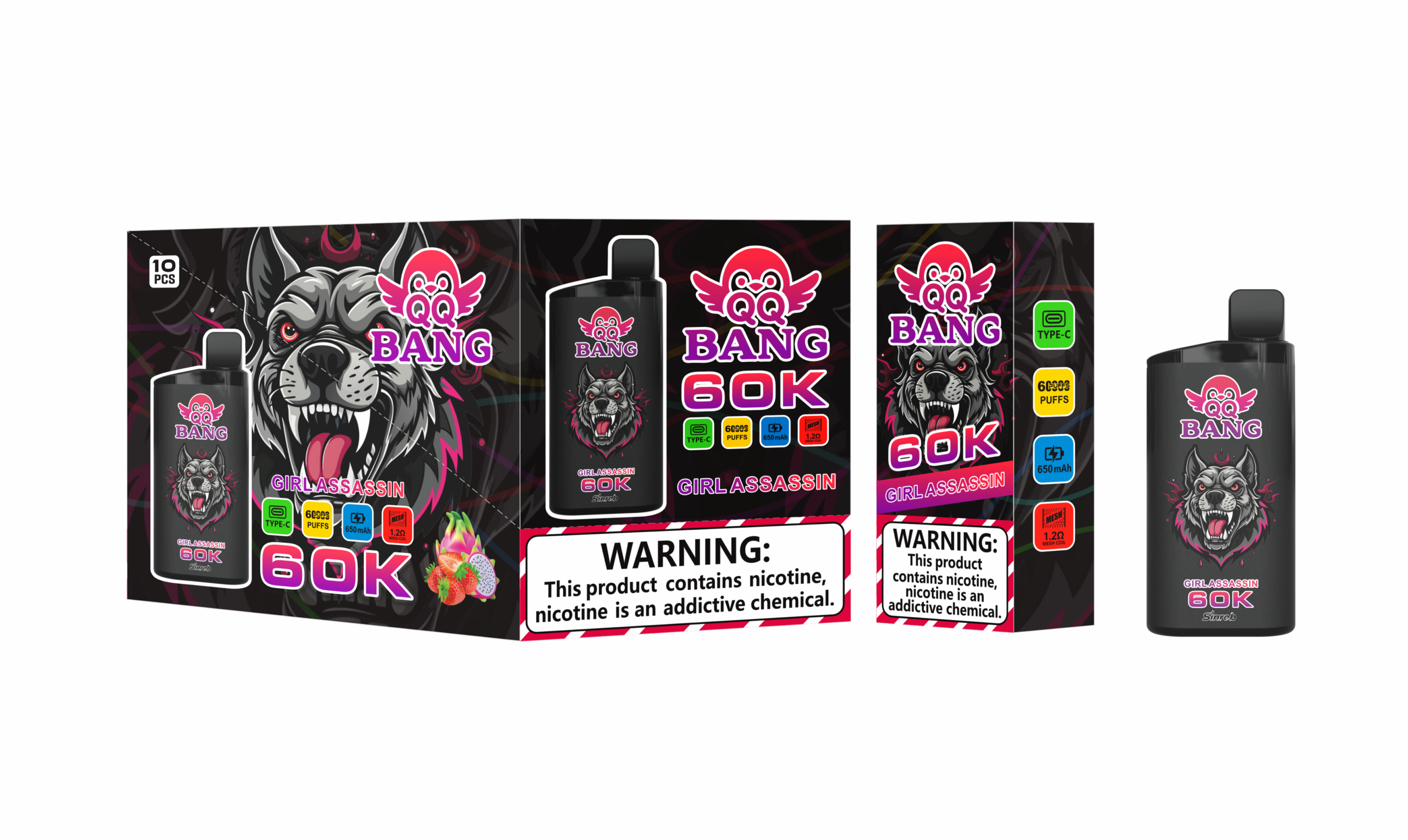 QQ Bang 60K Girl Assassin - Imagen 2