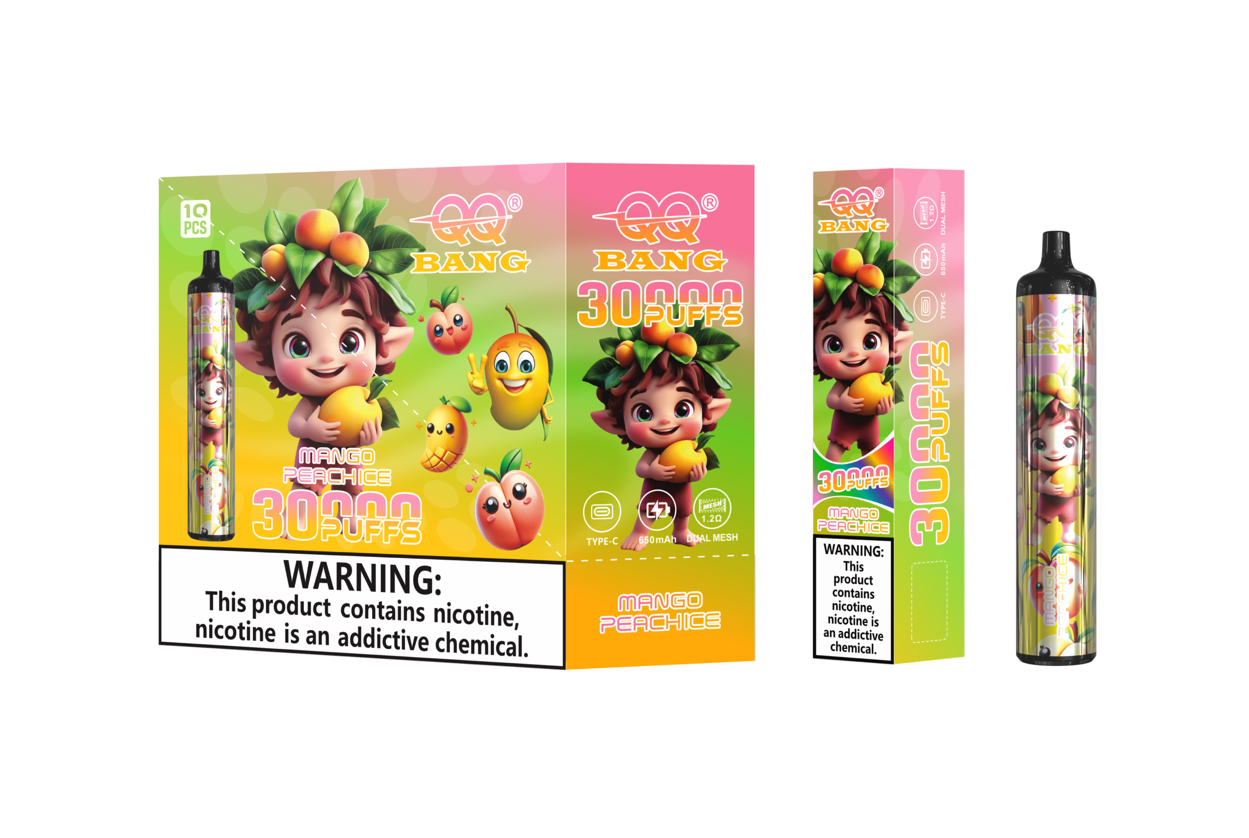 QQ Bang 30K Mango Peach Ice - Image 2