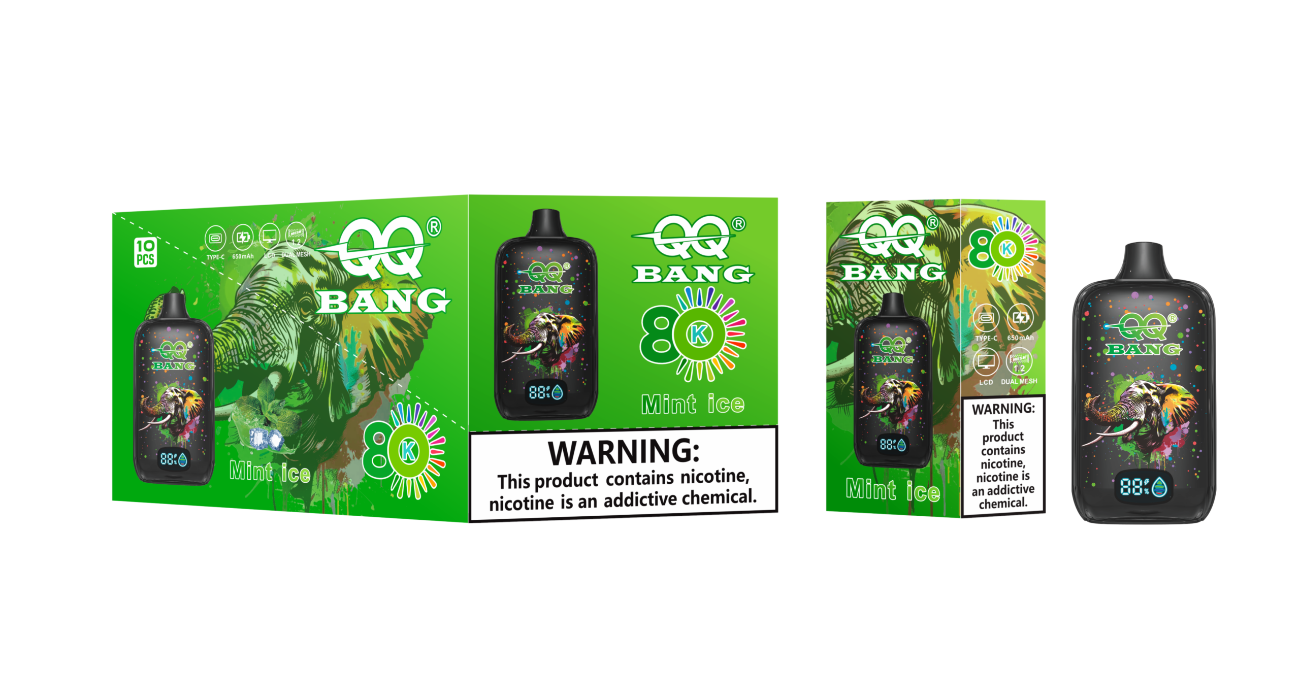 QQ Bang 80K Mint Ice - Image 2