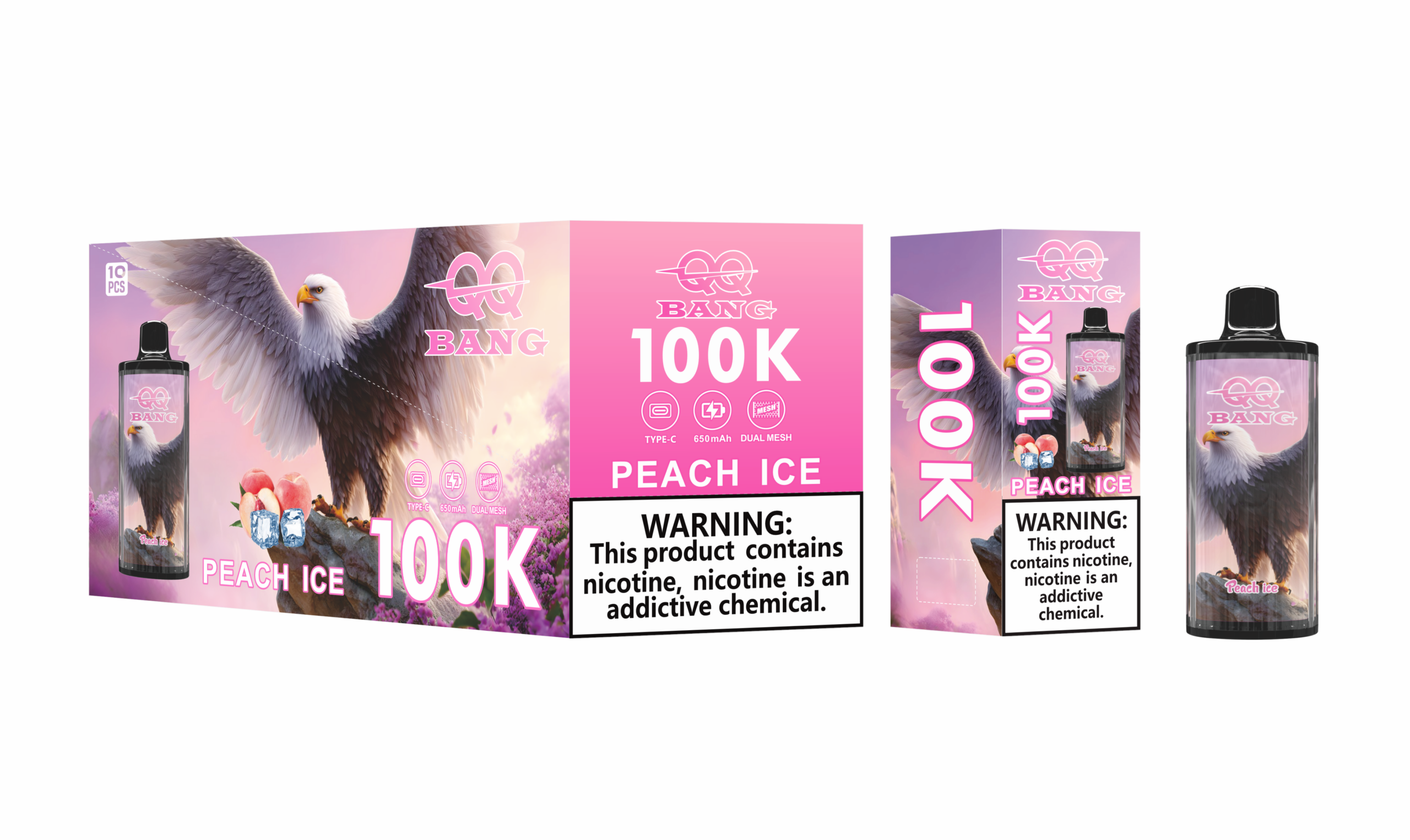 QQ Bang 100K Peach Ice – Image 2