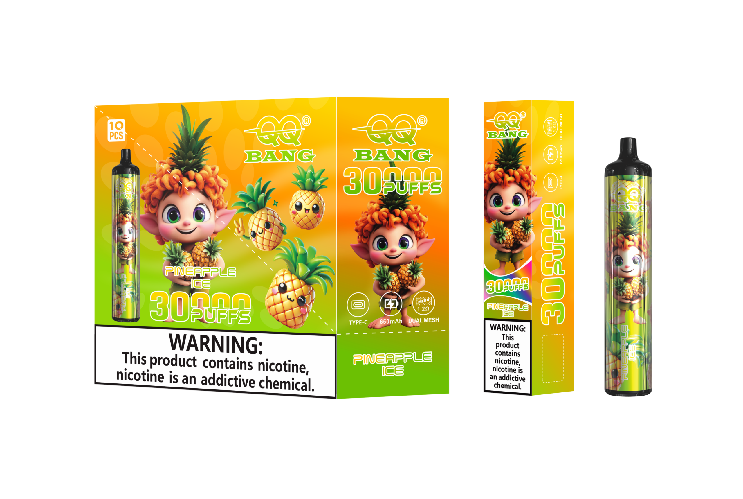 QQ Bang 30K Pineapple Ice - Image 2