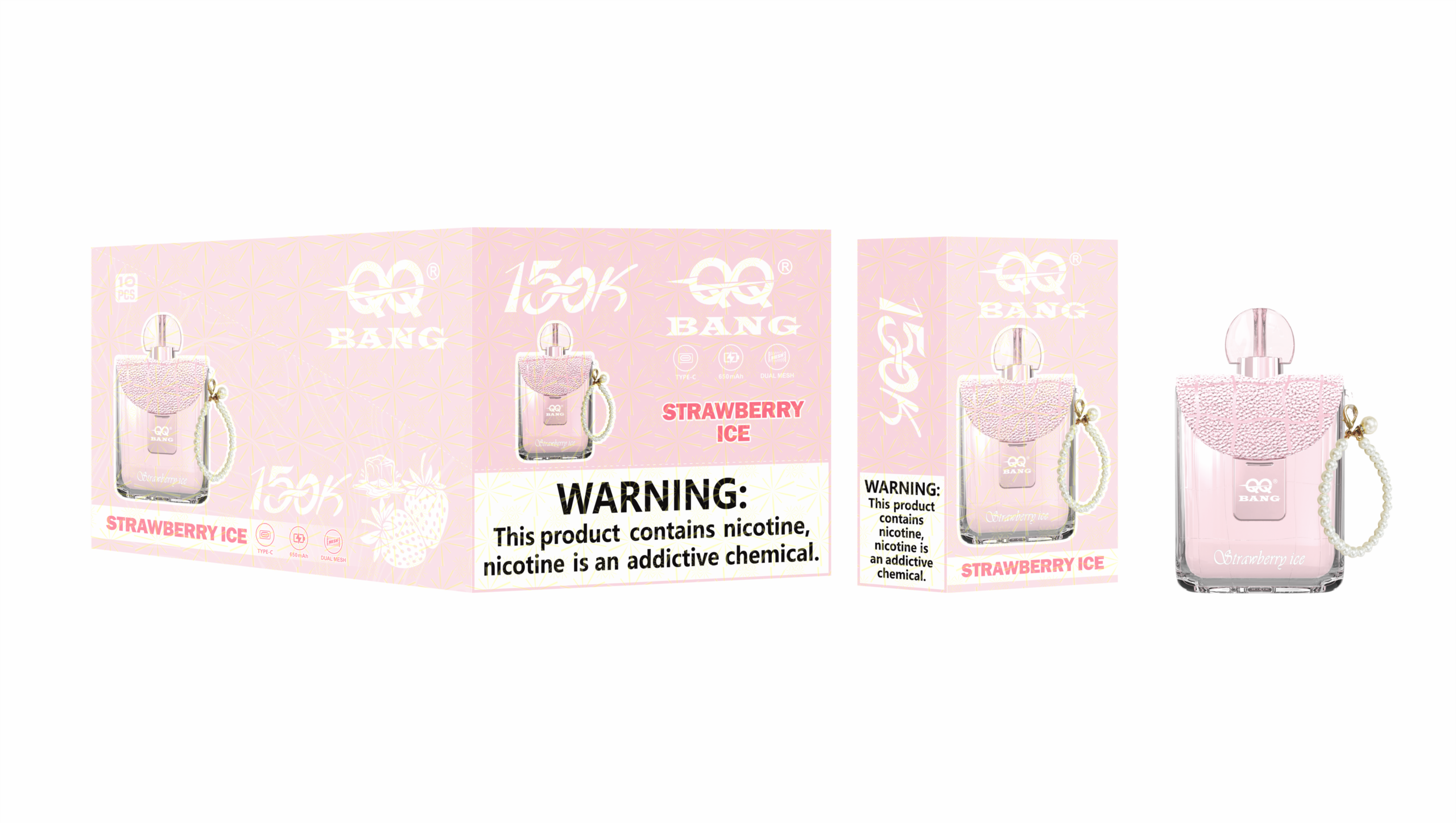 QQ Bang 150K Strawberry Ice - Imagen 2
