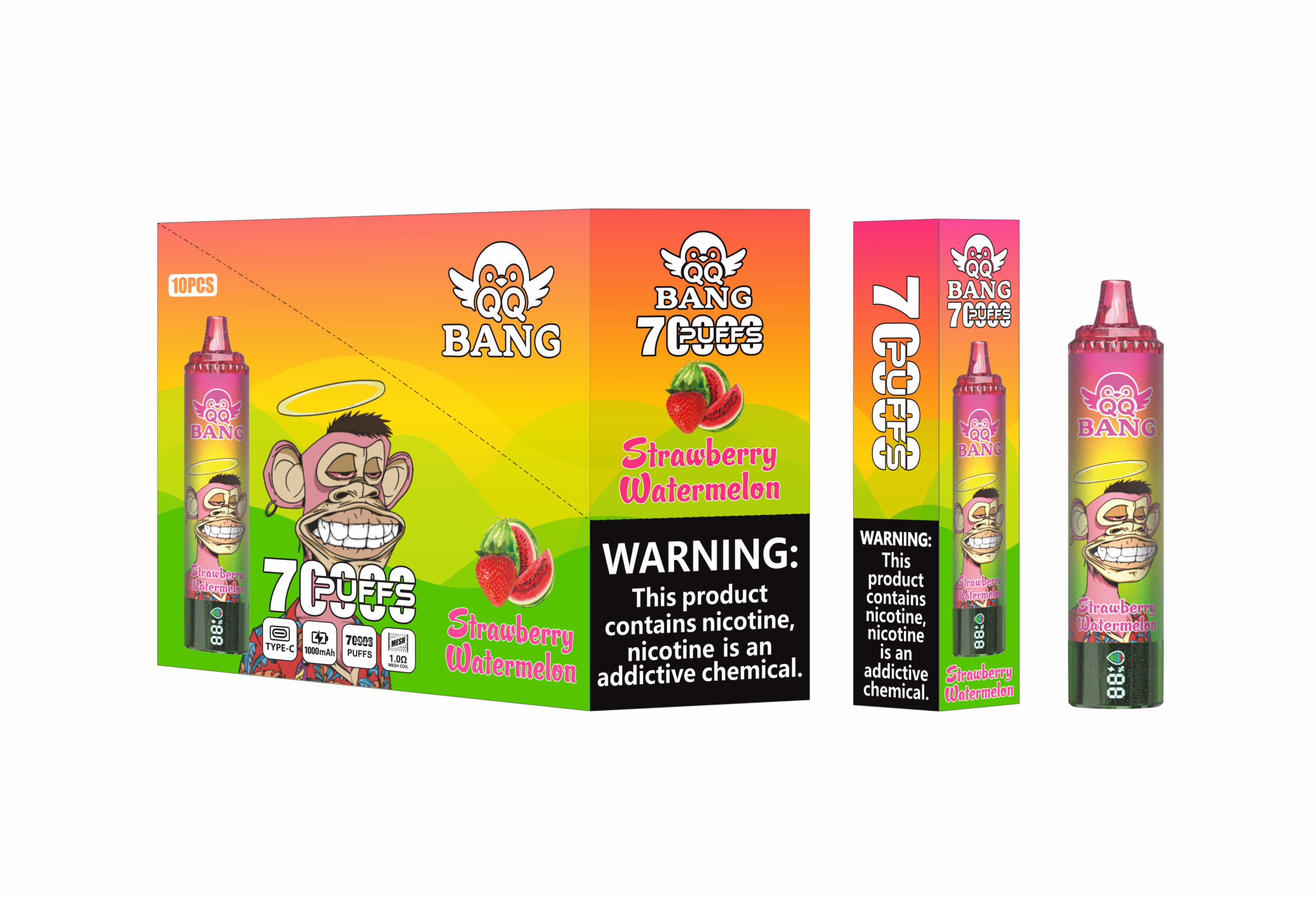 QQ Bang 70K Strawberry Watermelon - Image 2