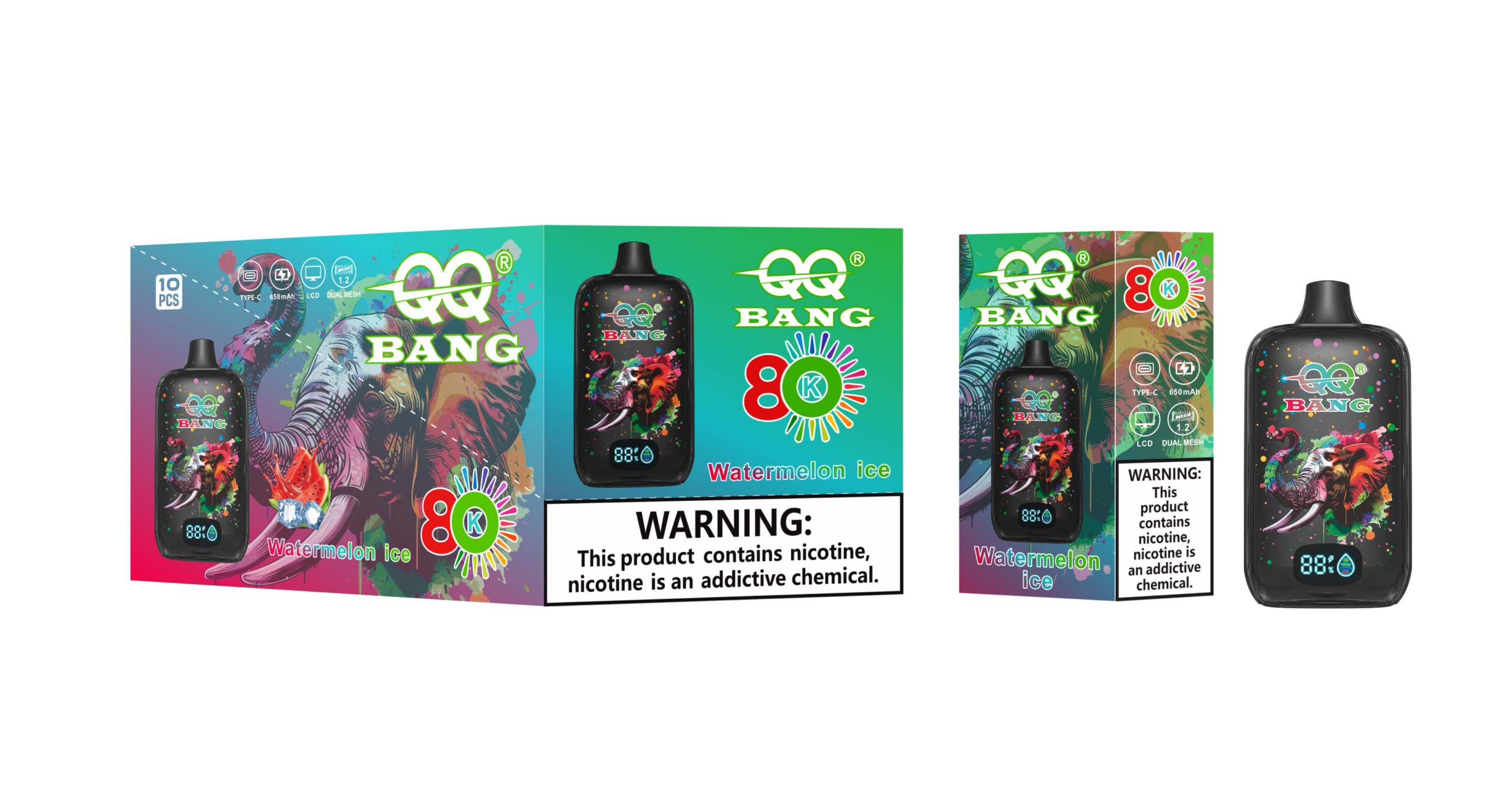 QQ Bang 80K Watermelon Ice - Image 2