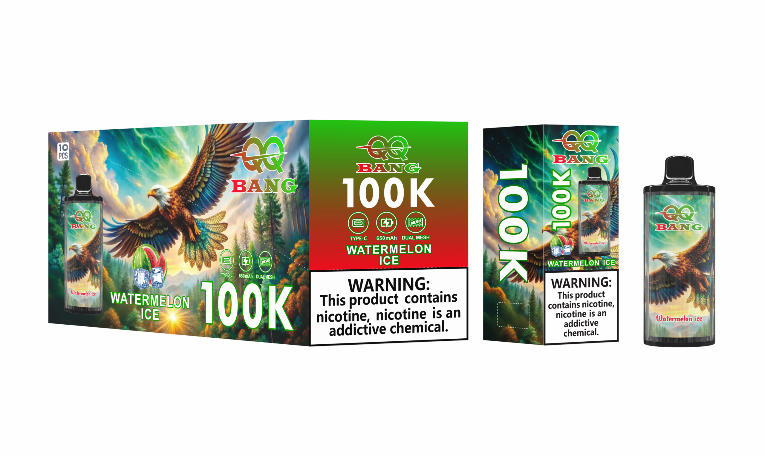 QQ Bang 100K Watermelon Ice - Image 2