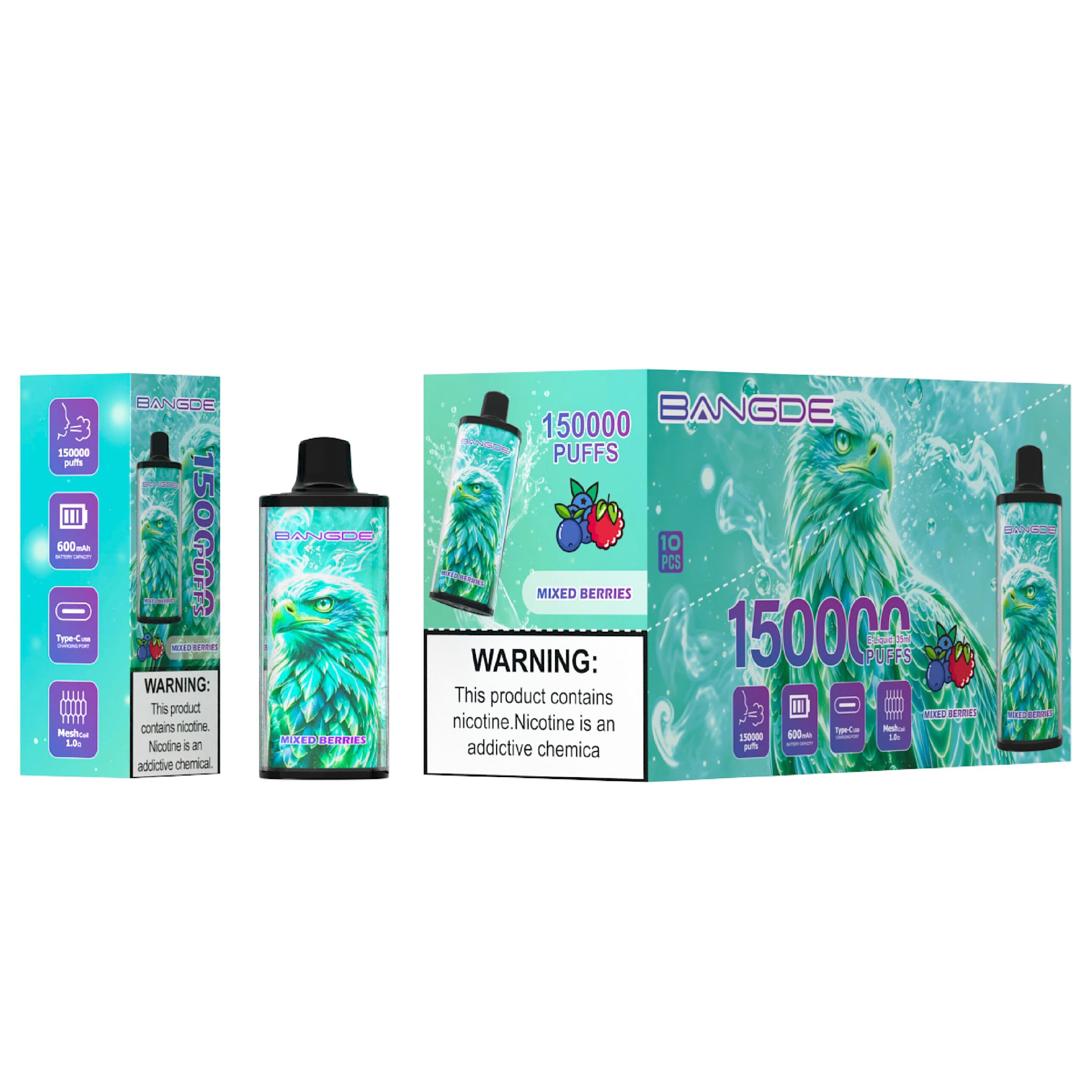 Bang DE 150K Mixed Berries – Bild 2