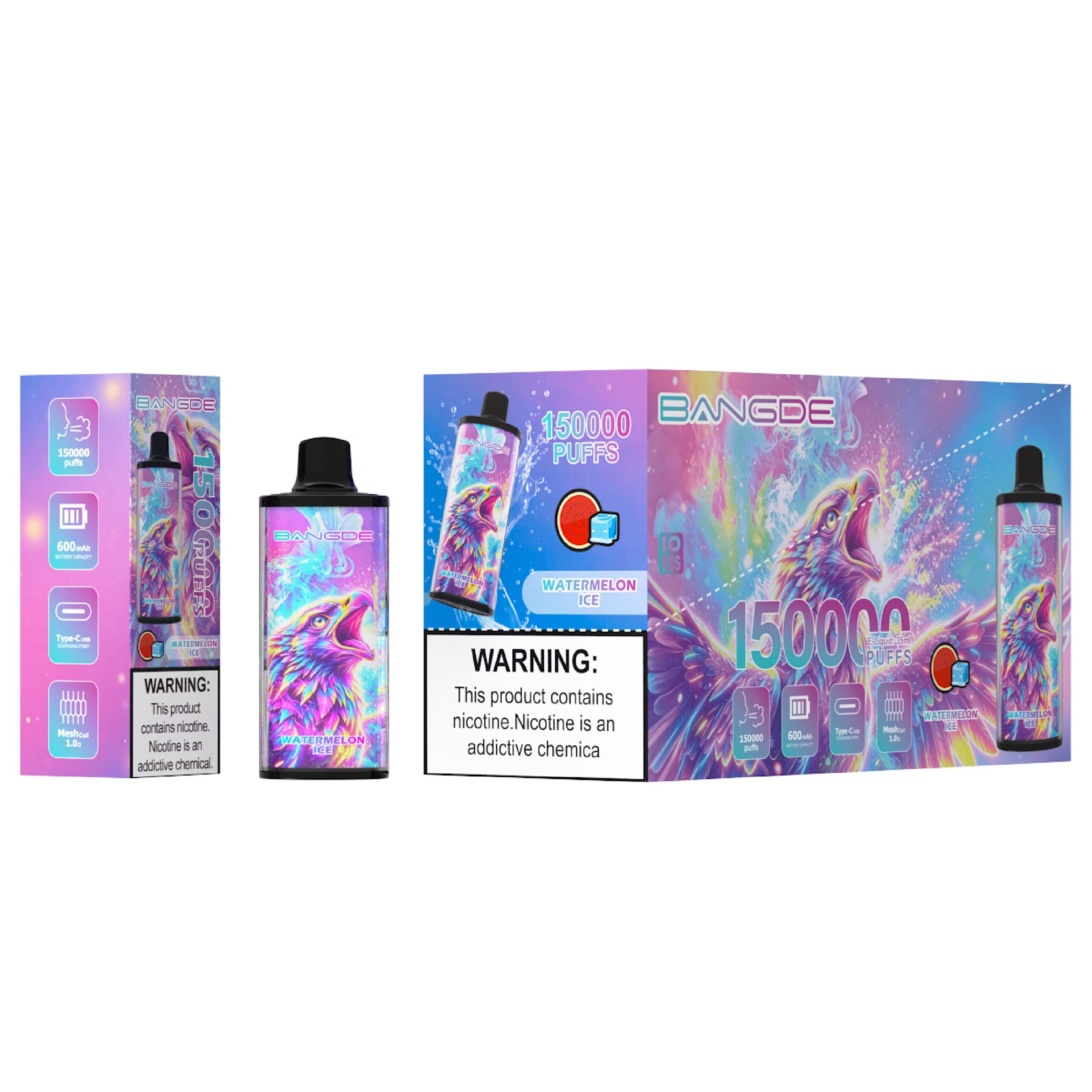 Bang DE 150K Watermelon Ice – Bild 2